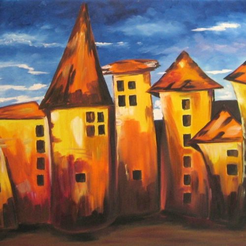 FAIRYTALE - TRIPTYCH 150x60cm