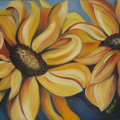 FLOWERS 60x75cm