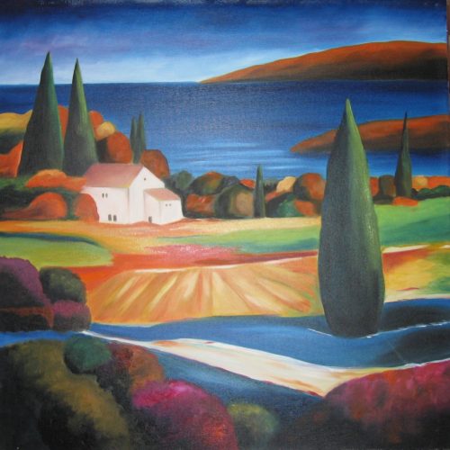 LANDSCAPE 85x85cm