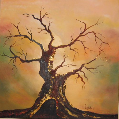 TREE 120x120cm